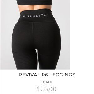 Alphalete revival leggings